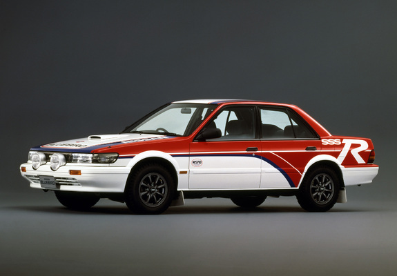 NISSAN BLUEBIRD SSS-R 1987トリコロール ハイストーリー