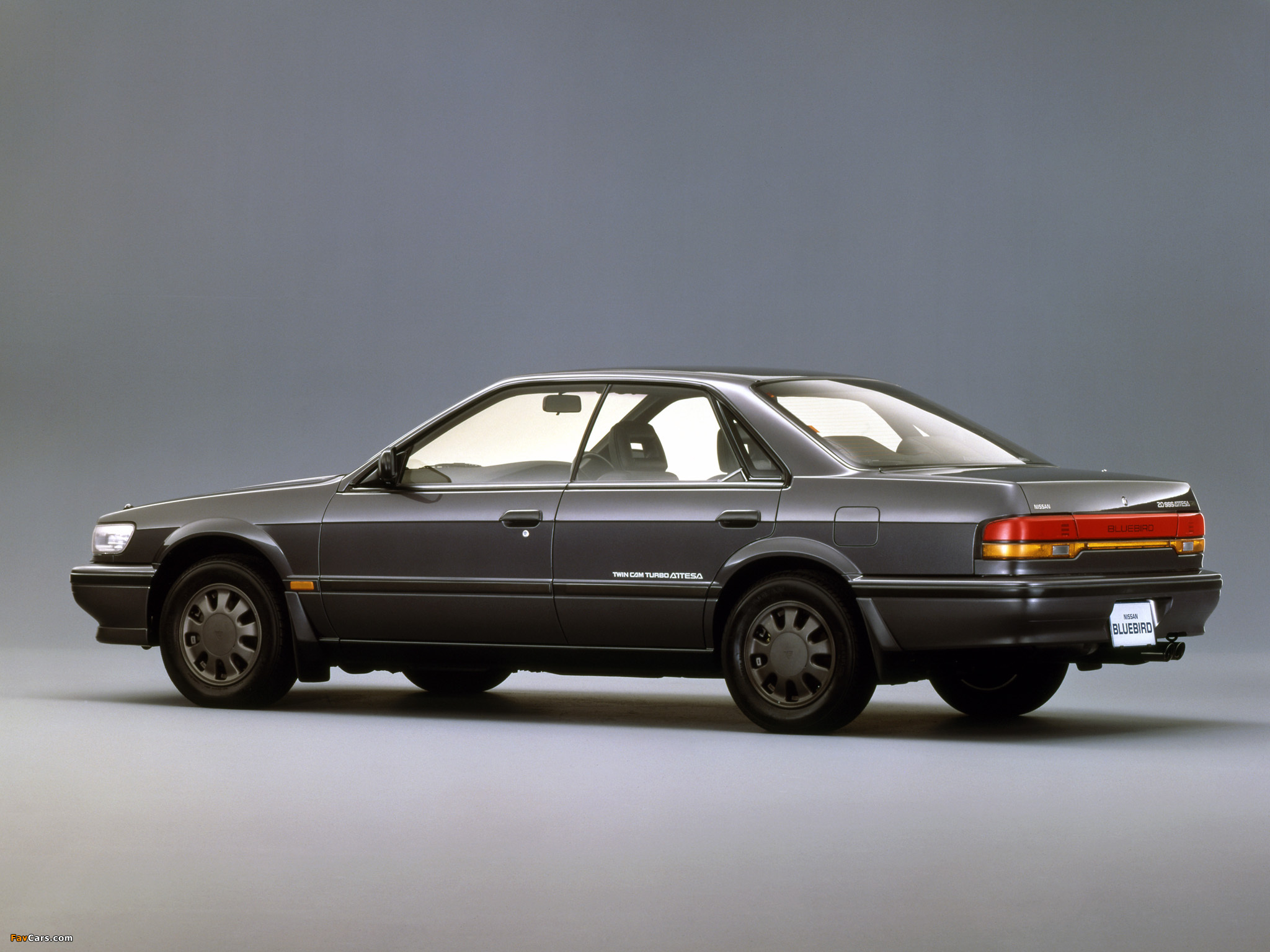 Nissan Bluebird SSS Twin Cam Turbo Hardtop (U12) 1987–91 pictures (2048 x 1536)