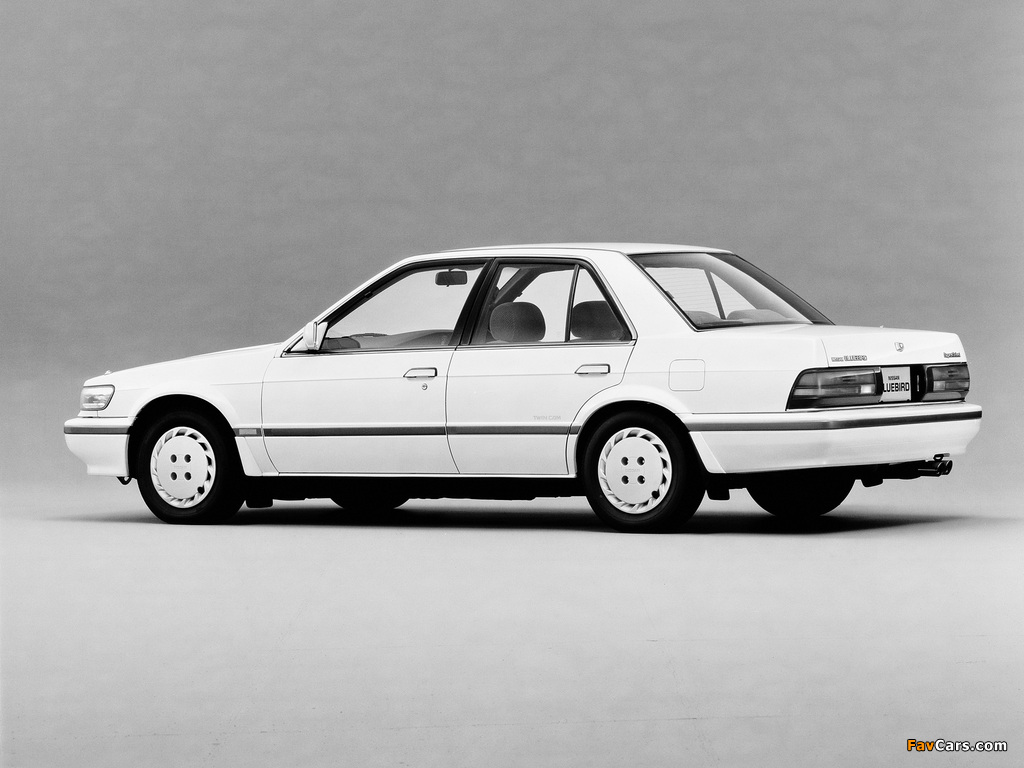 Nissan Bluebird Sedan (U12) 1987–91 pictures (1024 x 768)