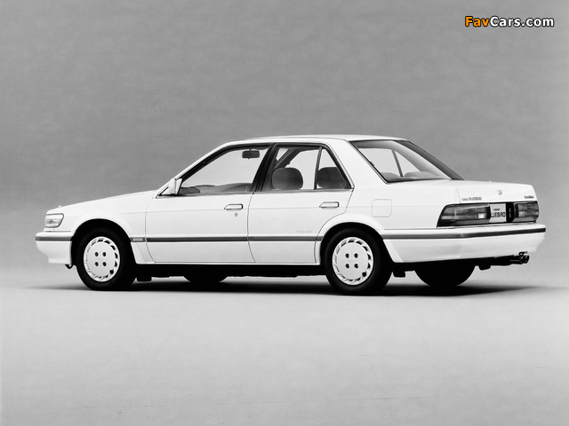 Nissan Bluebird Sedan (U12) 1987–91 pictures (640 x 480)