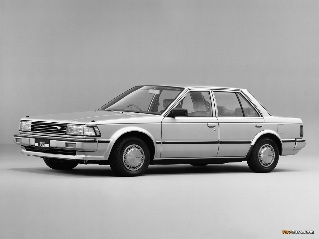Photos of Nissan Bluebird Sedan (U11) 1983–85 (1024 x 768)