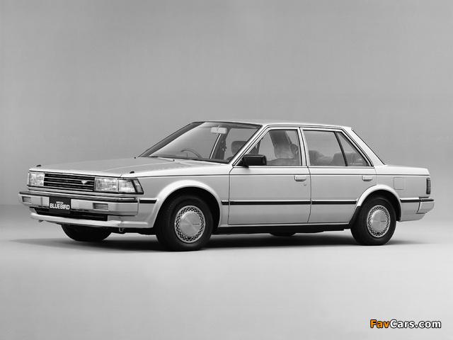 Photos of Nissan Bluebird Sedan (U11) 1983–85 (640 x 480)