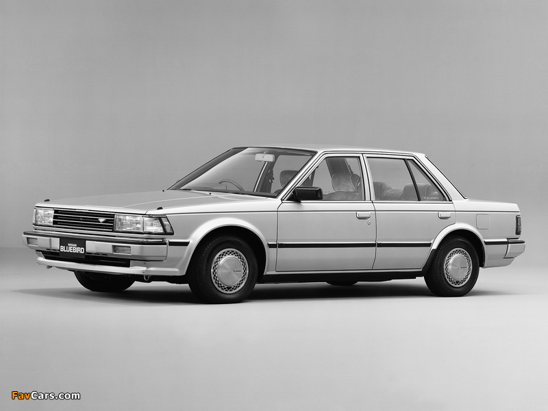 Photos of Nissan Bluebird Sedan (U11) 1983–85 (800 x 600)