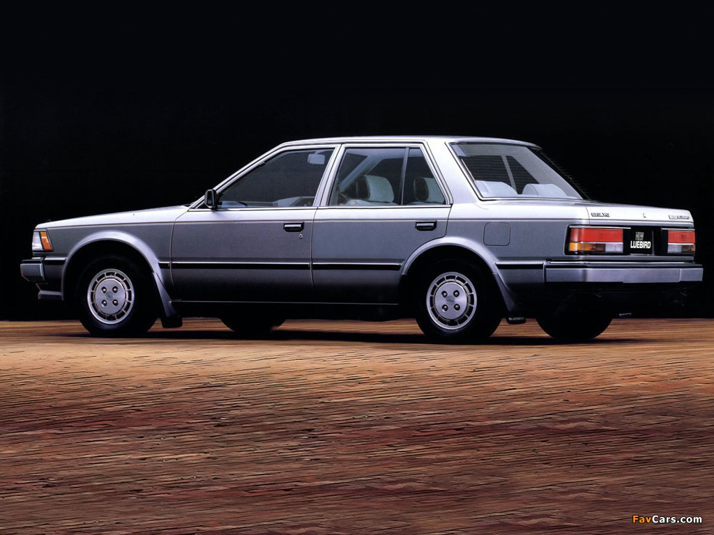 Photos of Nissan Bluebird SSS Sedan (U11) 1983–85 (1024 x 768)