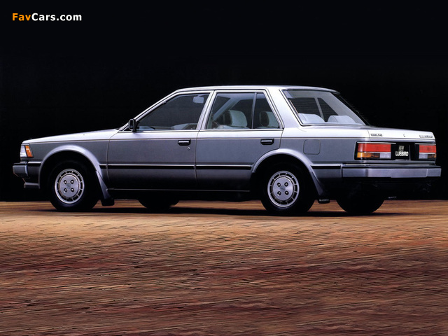 Photos of Nissan Bluebird SSS Sedan (U11) 1983–85 (640 x 480)