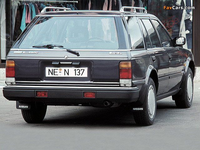 Photos of Nissan Bluebird Wagon EU-spec (U11) 1983–85 (640 x 480)