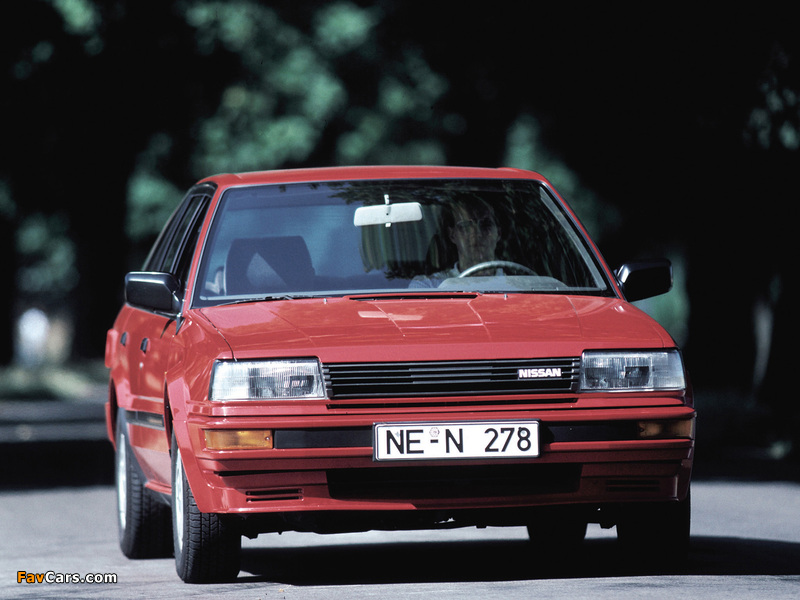 Photos of Nissan Bluebird Sedan (T72) 1987–90 (800 x 600)