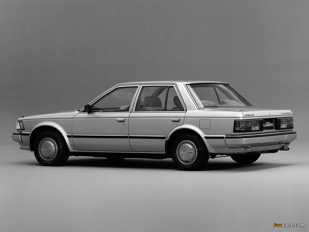 Pictures of Nissan Bluebird Sedan (U11) 1983–85 (1024 x 768)