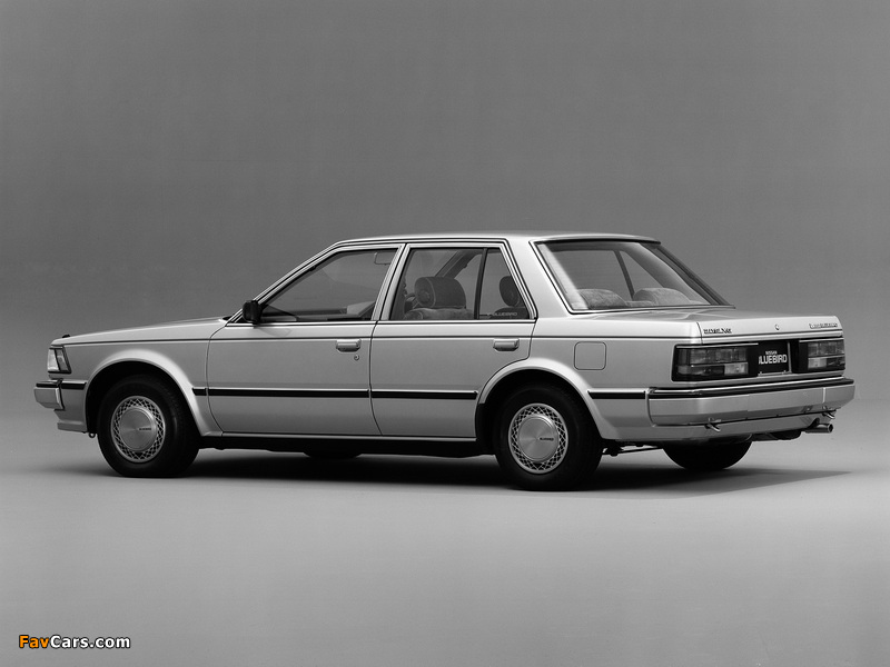 Pictures of Nissan Bluebird Sedan (U11) 1983–85 (800 x 600)