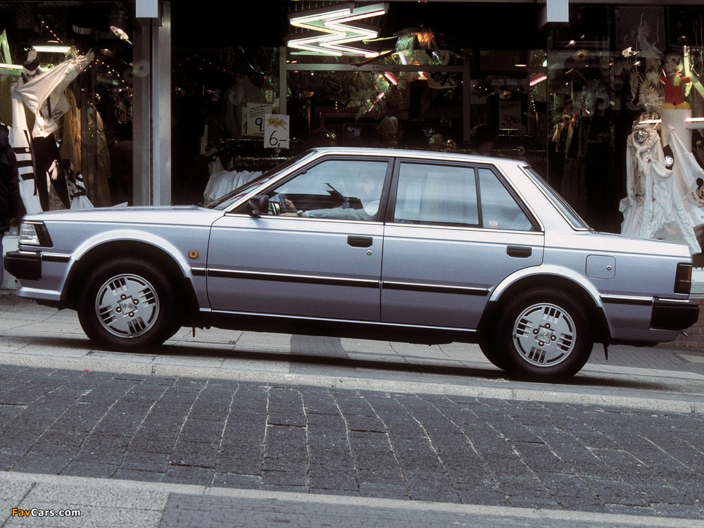 Pictures of Nissan Bluebird Sedan EU-spec (U11) 1983–85 (1024 x 768)
