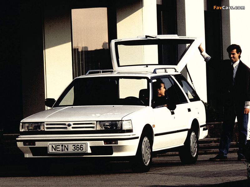 Pictures of Nissan Bluebird Wagon EU-spec (U11) 1983–85 (800 x 600)