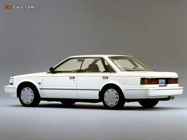 Pictures of Nissan Bluebird SSS Hardtop (U11) 1985–87 (640 x 480)