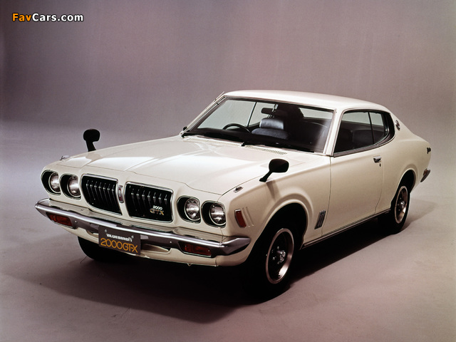 Datsun Bluebird U Hardtop 2000 GT (610) 1973–76 wallpapers (640 x 480)