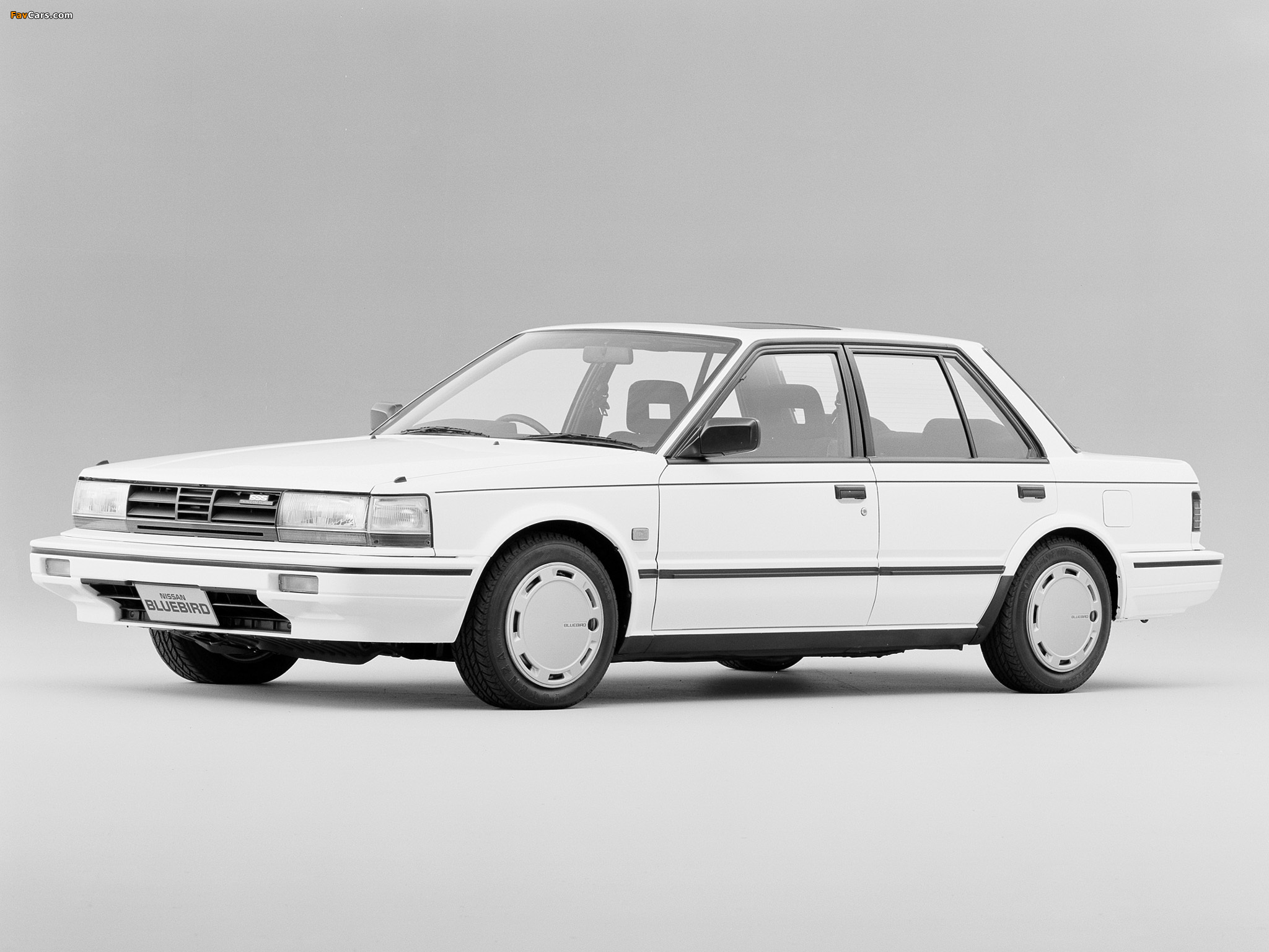Nissan Bluebird SSS Sedan (U11) 1985–87 wallpapers (2048 x 1536)