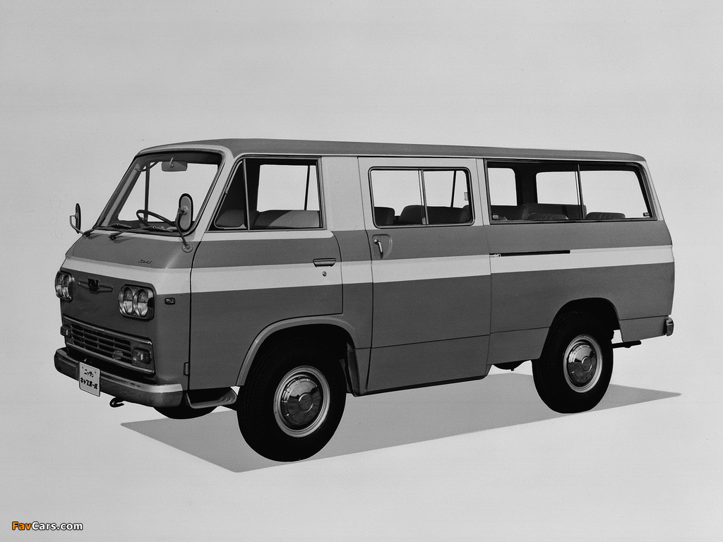 Nissan Caball Microbus (KC142) 1966–76 photos (1024 x 768)