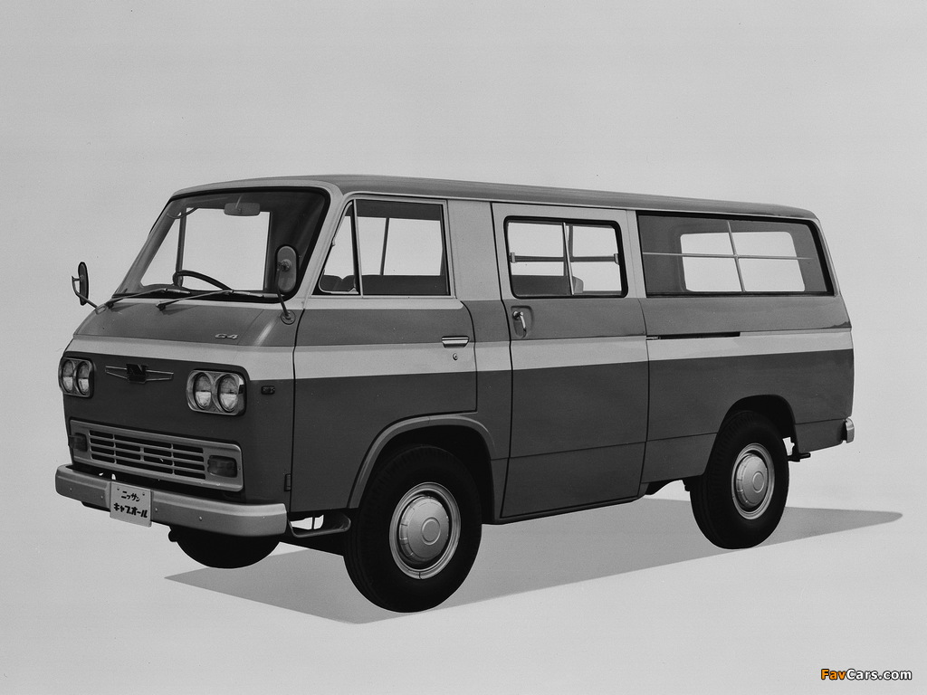 Nissan Caball Van (VC142) 1966–76 wallpapers (1024 x 768)