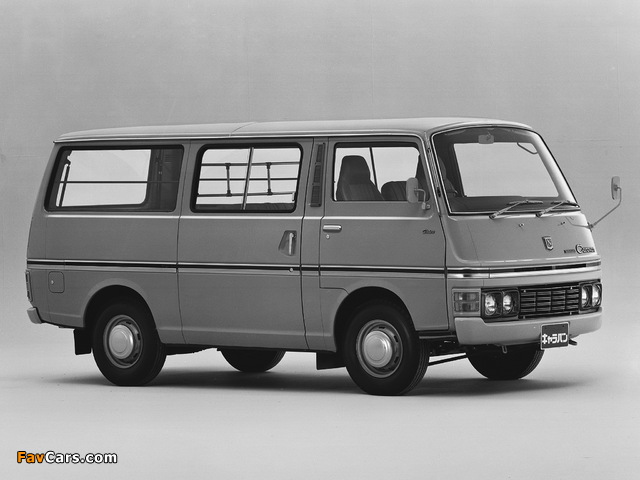 Nissan Caravan Van (E20) 1973–80 images (640 x 480)