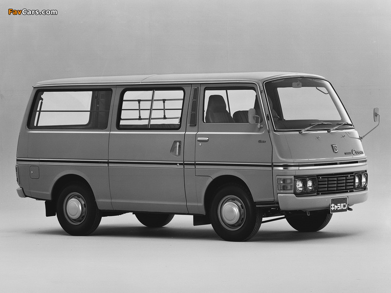 Nissan Caravan Van (E20) 1973–80 images (800 x 600)