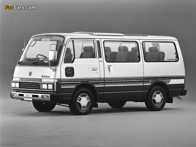 Nissan Caravan Silk Road (E23) 1983–86 images (640 x 480)