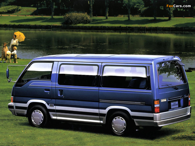 Nissan Caravan Silk Road Planetaroof (E24) 1986–94 pictures (800 x 600)