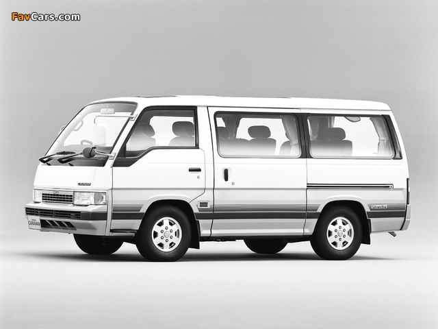 Nissan Caravan Silk Road Limousine (E24) 1986–88 pictures (640 x 480)