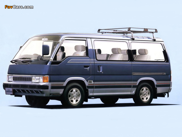 Nissan Caravan Silk Road Planetaroof (E24) 1986–94 wallpapers (640 x 480)