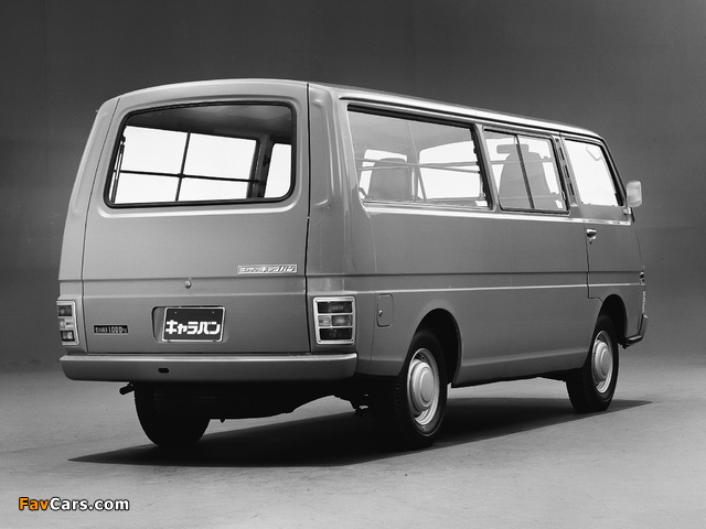 Photos of Nissan Caravan Long Van (E20) 1973–80 (640 x 480)