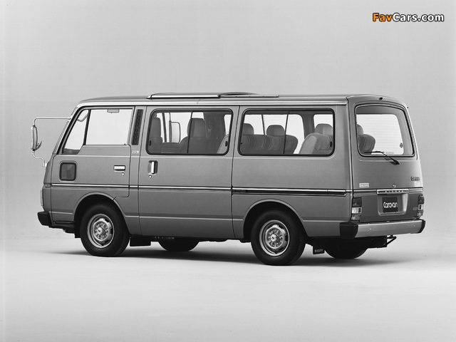 Photos of Nissan Caravan Coach (E23) 1980–83 (640 x 480)