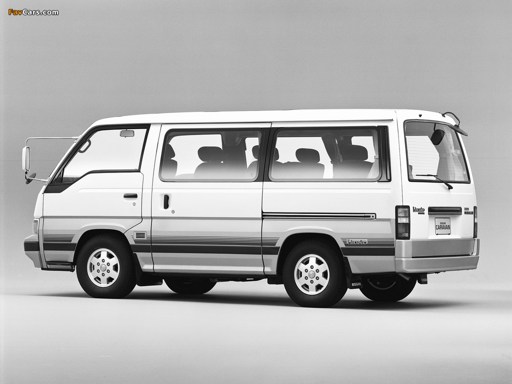 Photos of Nissan Caravan Silk Road Limousine (E24) 1986–88 (1024 x 768)