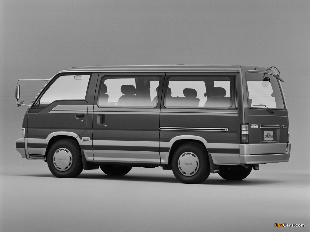 Pictures of Nissan Caravan Silk Road Planetaroof (E24) 1986–94 (1024 x 768)