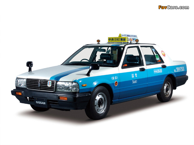 Nissan Cedric Taxi (Y31) 1991 wallpapers (640 x 480)