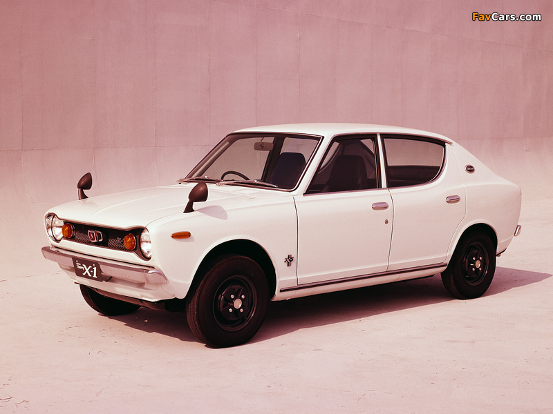 Nissan Cherry X-1 4-door Sedan (E10) 1970–74 images (800 x 600)