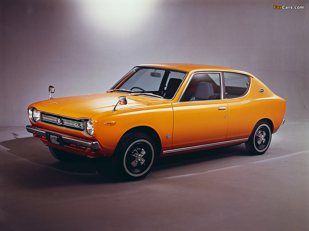 Nissan Cherry GL 2-door Sedan (E10) 1970–74 pictures (1024 x 768)