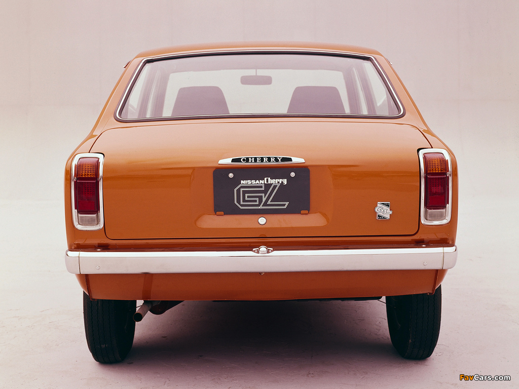 Nissan Cherry GL 2-door Sedan (E10) 1970–74 wallpapers (1024 x 768)