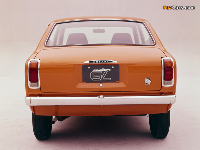 Nissan Cherry GL 2-door Sedan (E10) 1970–74 wallpapers (640 x 480)