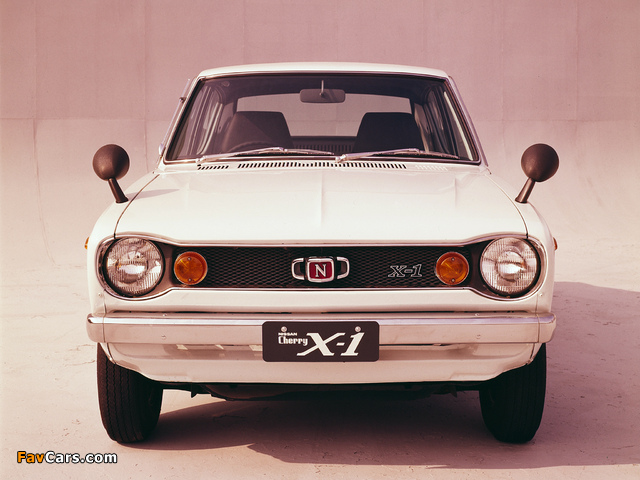 Nissan Cherry X-1 4-door Sedan (E10) 1970–74 wallpapers (640 x 480)