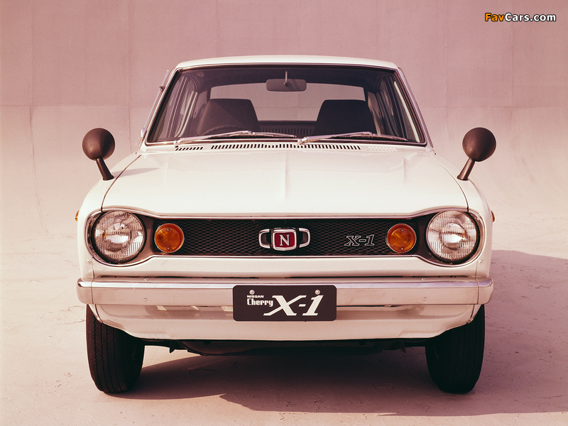 Nissan Cherry X-1 4-door Sedan (E10) 1970–74 wallpapers (800 x 600)