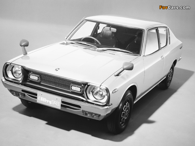 Nissan Cherry F-II 2-door Sedan (F10) 1974–78 images (640 x 480)