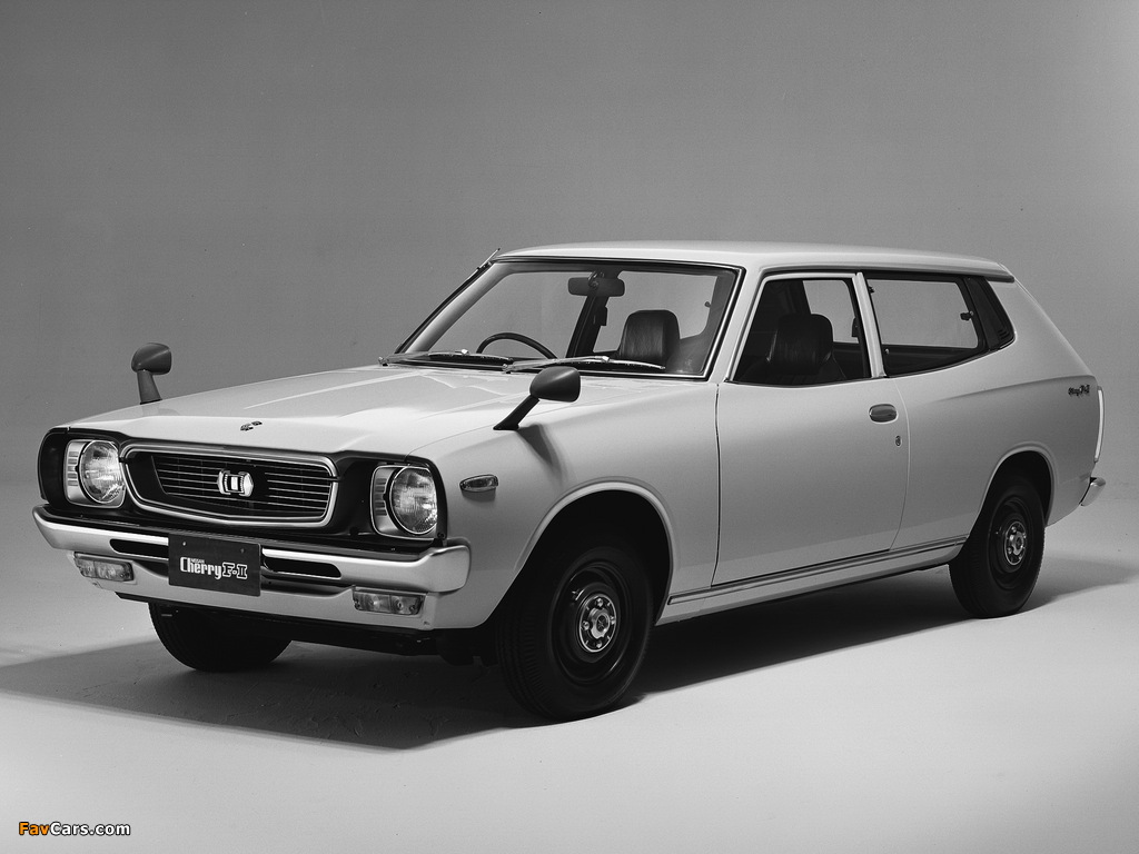 Nissan Cherry F-II Van (F10) 1974–78 wallpapers (1024 x 768)