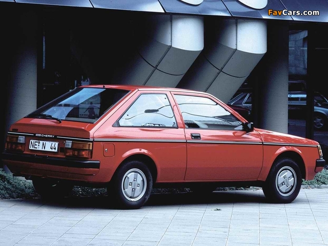 Nissan Cherry 3-door (N12) 1982–86 pictures (640 x 480)