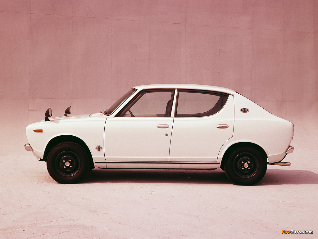 Pictures of Nissan Cherry X-1 4-door Sedan (E10) 1970–74 (1024 x 768)