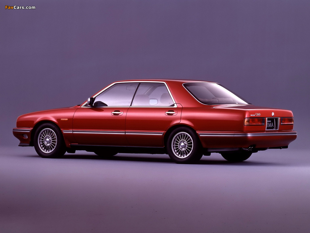 Images of Nissan Gloria Cima (FPAY31) 1988–91 (1024 x 768)