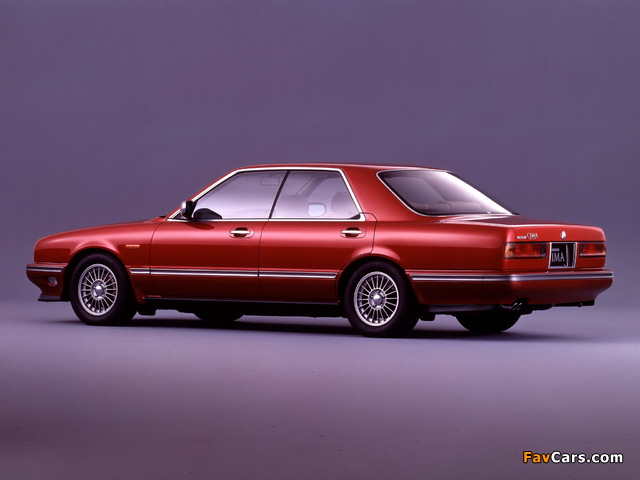 Images of Nissan Gloria Cima (FPAY31) 1988–91 (640 x 480)