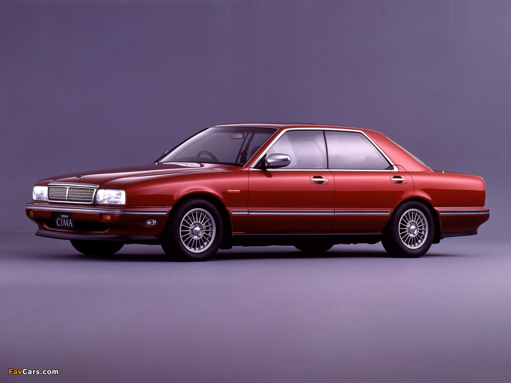 Photos of Nissan Gloria Cima (FPAY31) 1988–91 (1024 x 768)
