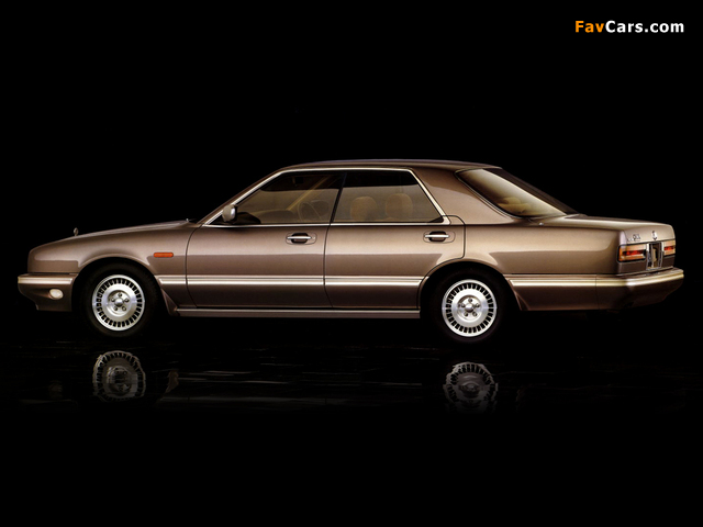 Pictures of Nissan Gloria Cima (FPAY31) 1988–91 (640 x 480)