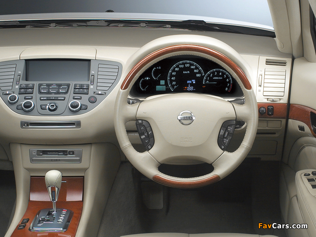 Pictures of Nissan Cima (F50) 2004–10 (640 x 480)