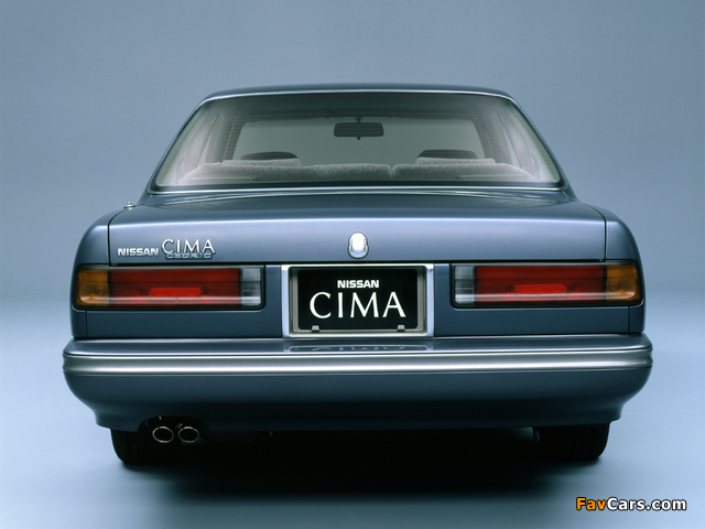 Nissan Gloria Cima (FPAY31) 1988–91 wallpapers (640 x 480)