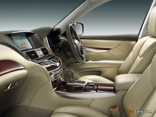 Nissan Cima Hybrid (HGY51) 2012 wallpapers (640 x 480)