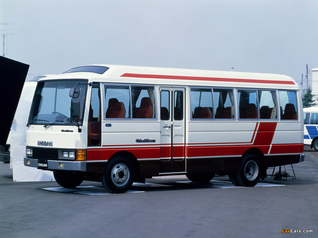 Nissan Civilian (W40) 1982–88 wallpapers (1024 x 768)