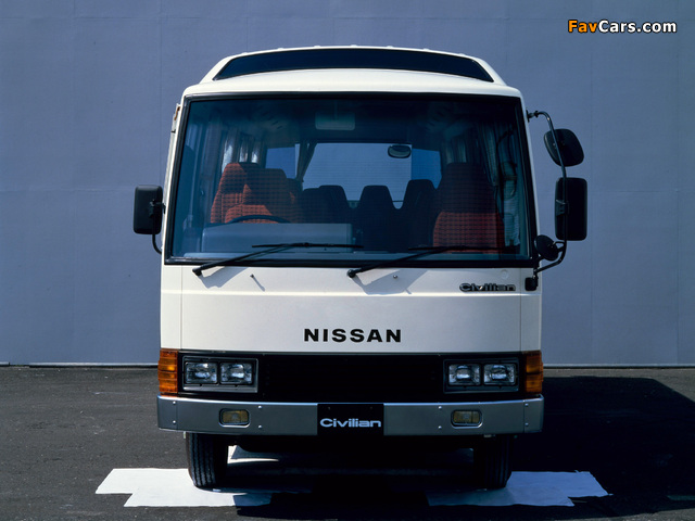 Nissan Civilian (W40) 1982–88 wallpapers (640 x 480)